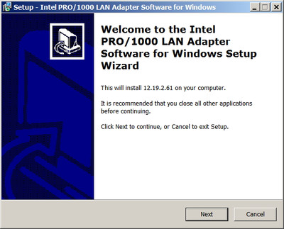 Intel Ethernet Connection I219-V drivers 12.19.2.61