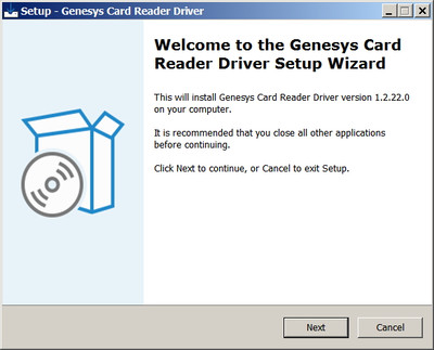 Genesys Logic PCIE Card Reader Device drivers 1.2.22.0