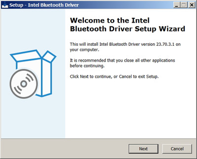 Intel Bluetooth Network Adapter drivers 23.70.3.1